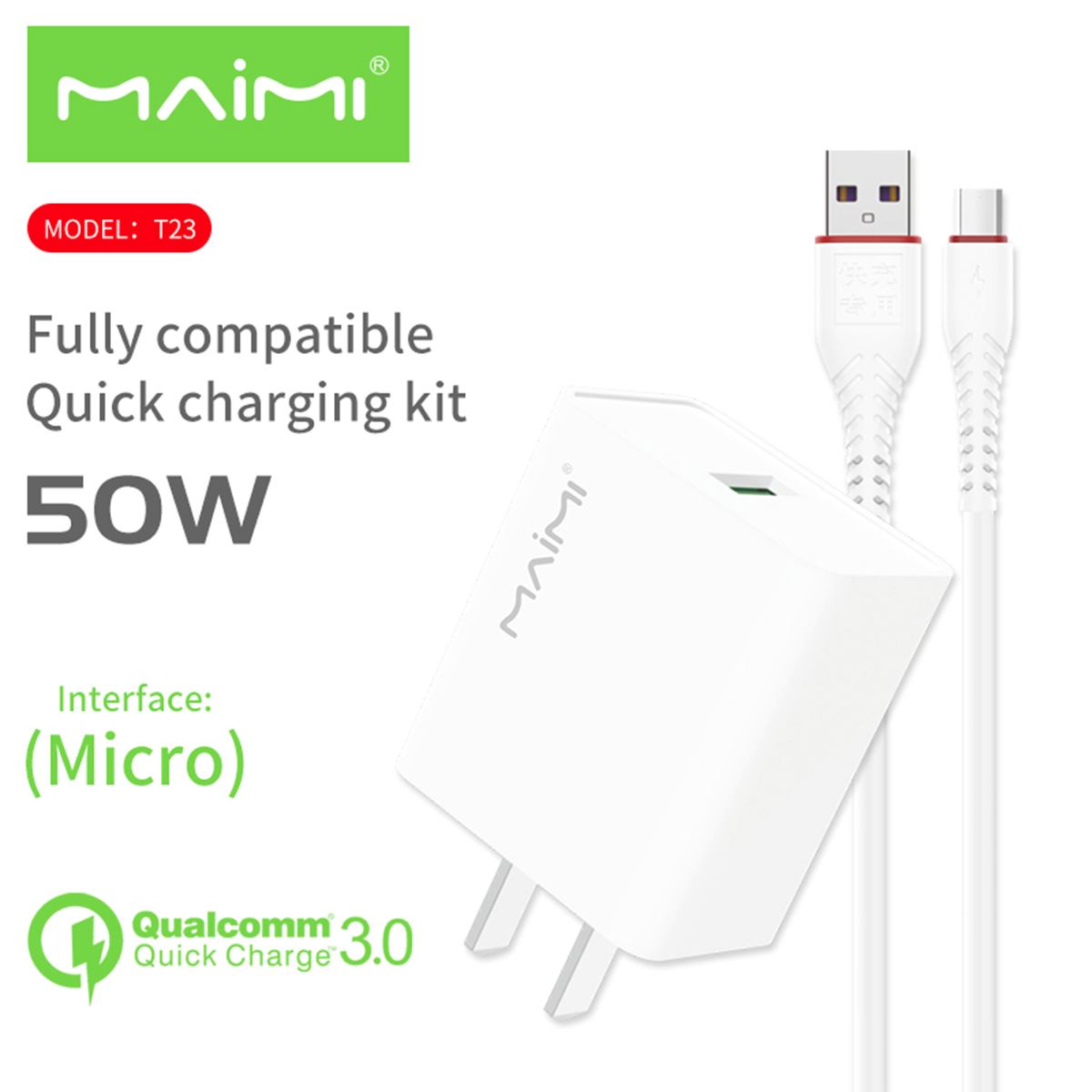 Maimi ชุดชาร์จ รุ่น T23 Micro