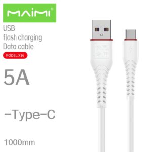 Maimi สายชาร์จ รุ่น X16 TypeC